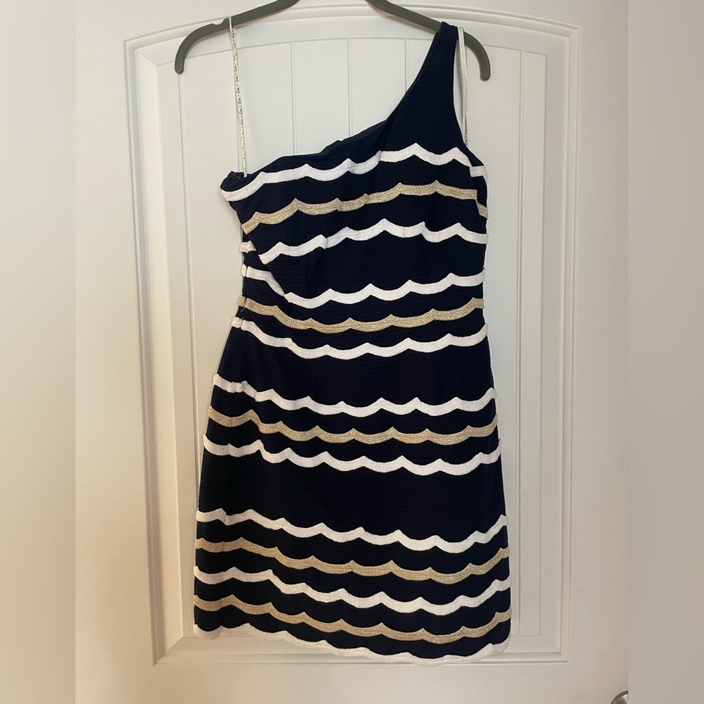 Lilly Pulitzer one shoulder dress